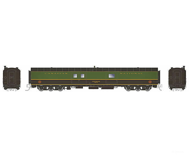 Rapido N 506508 Baggage Express Cnr 54 Scheme Passenger Cars