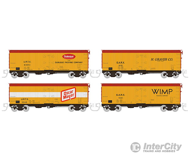 Rapido N 521903 1 Car From General American 37 Wood Meat Reefer Collector 4-Pack #3 - Nuckools Wimp