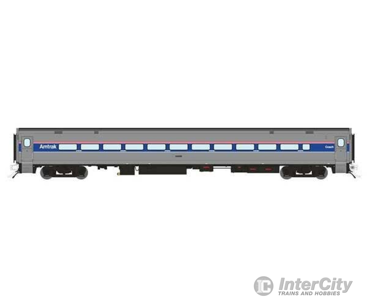 Rapido Trains Ho 128046 Horizon Fleet Coach - Ready To Run Amtrak #54030 (Phase 4 Silver Blue Red