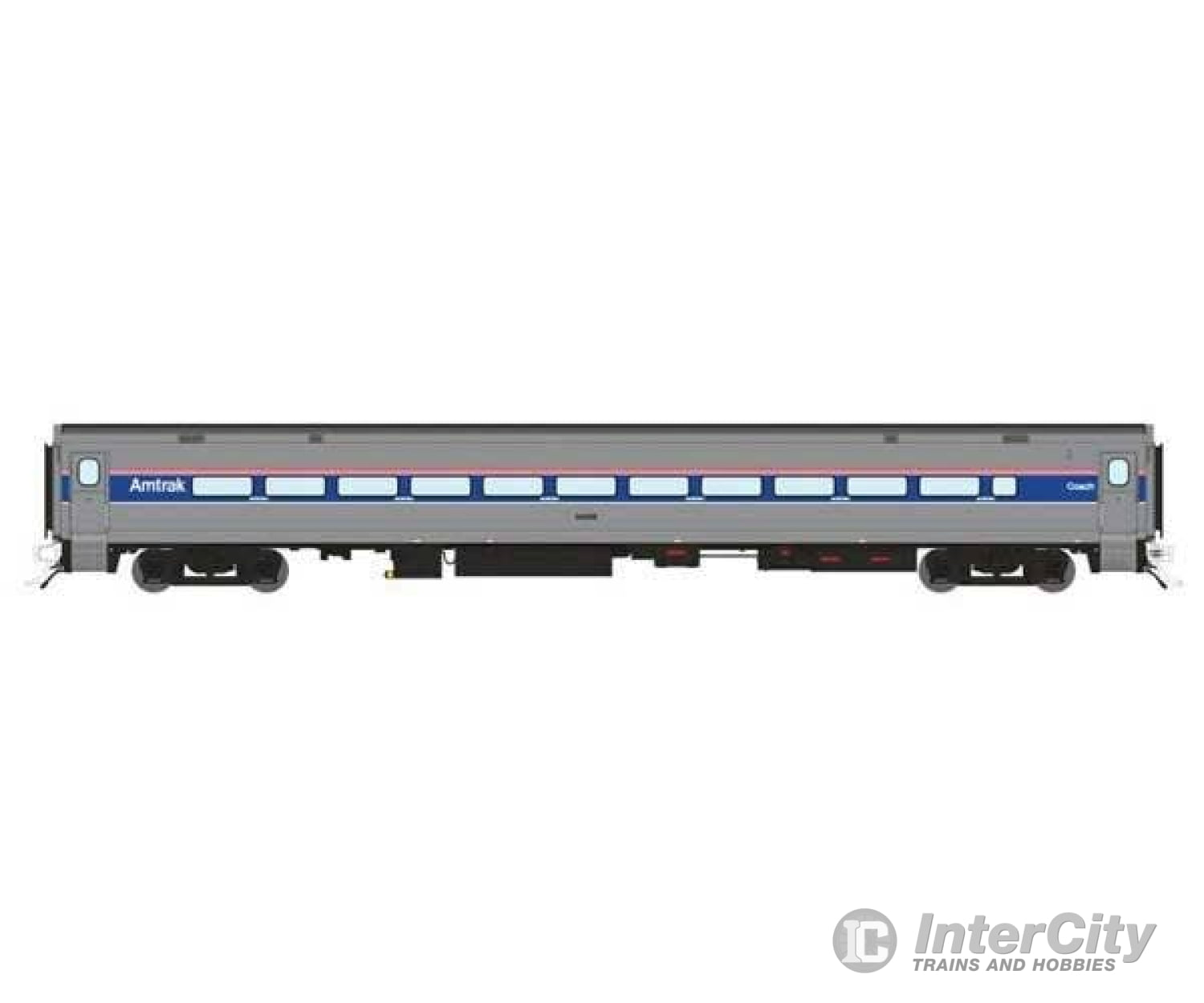 Rapido Trains Ho 128047 Horizon Fleet Coach - Ready To Run Amtrak #54536 (Phase 4 Silver Blue Red