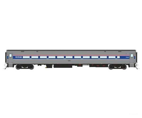 Rapido Trains Ho 128047 Horizon Fleet Coach - Ready To Run Amtrak #54536 (Phase 4 Silver Blue Red