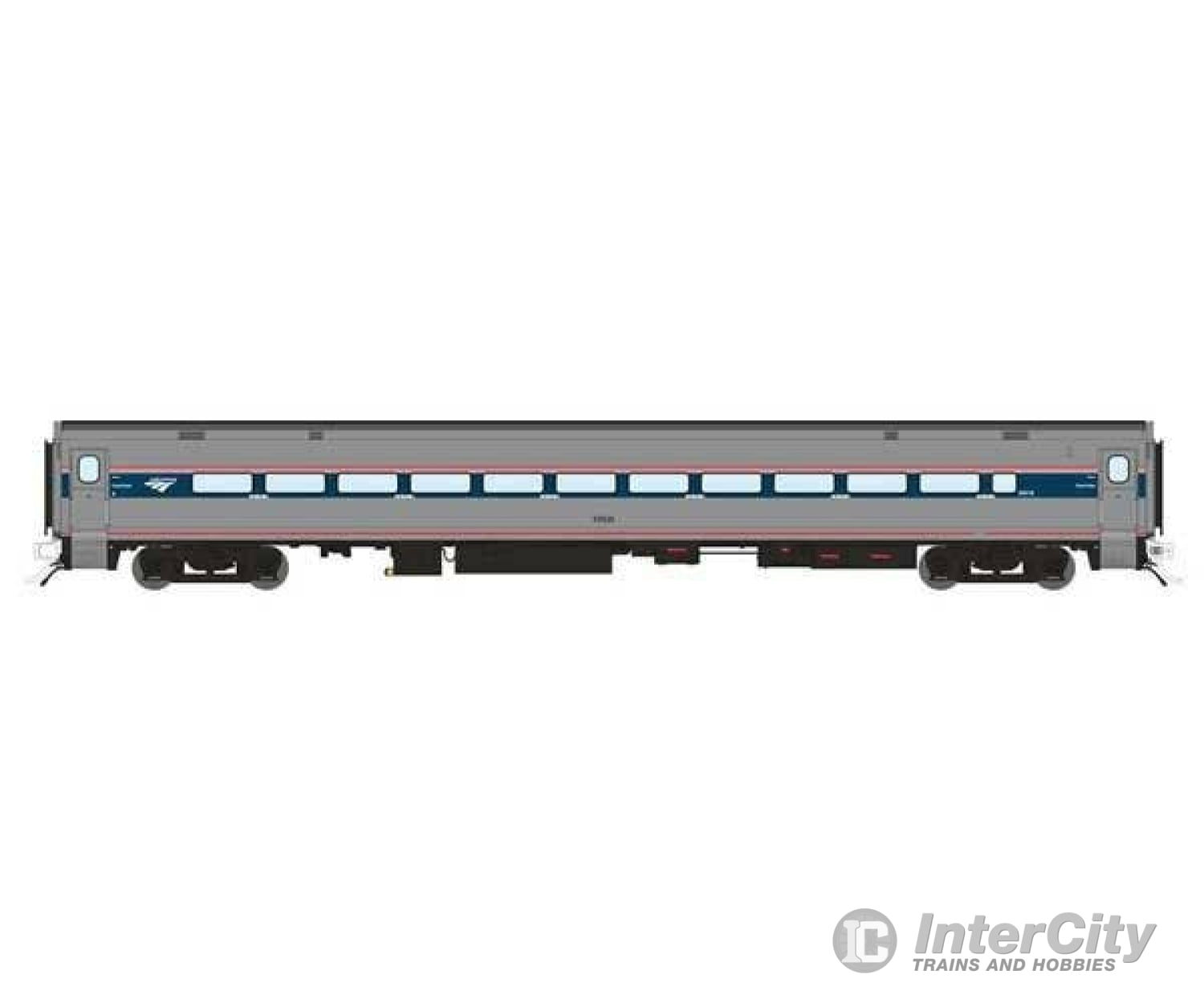 Rapido Trains HO 128049 Horizon Fleet Coach - Amtrak #54526 (Phase 6 silver blue red white) Passenger Cars