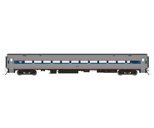 Rapido Trains HO 128051 Horizon Fleet Coach - Amtrak #54561 (Phase 6 silver blue red white) Passenger Cars