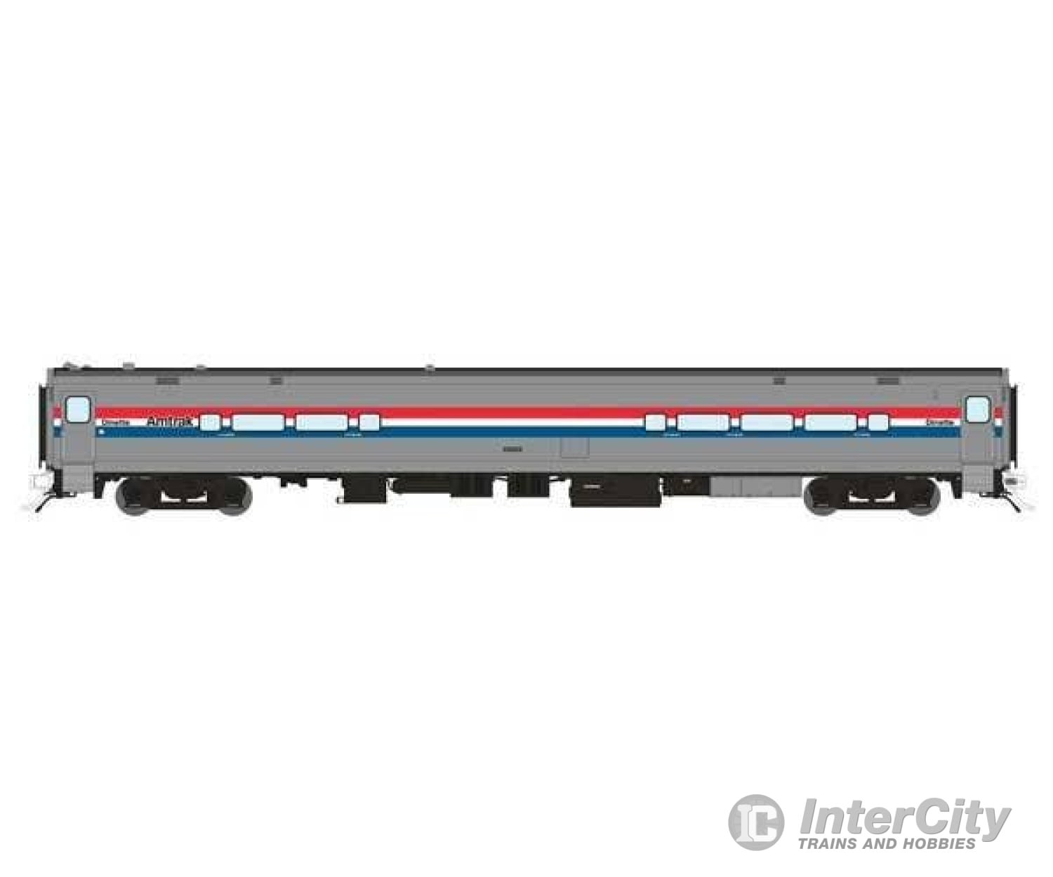 Rapido Trains Ho 128056 Horizon Fleet Dinette - Ready To Run Amtrak #53508 (Phase 3 Wide Silver Red