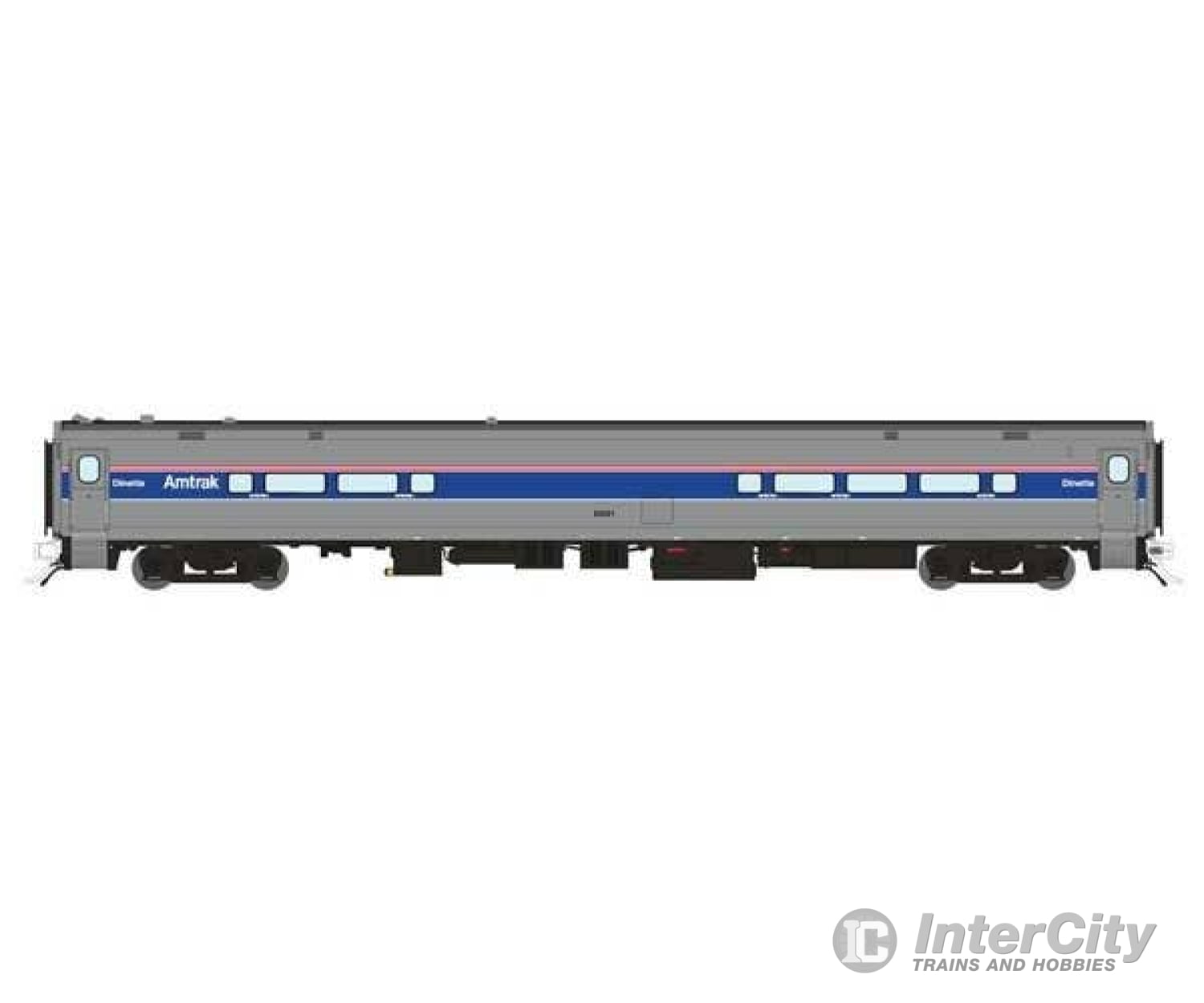 Rapido Trains Ho 128057 Horizon Fleet Dinette - Ready To Run Amtrak #53501 (Phase 4 Silver Blue Red