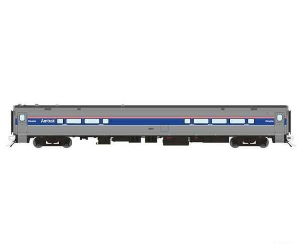 Rapido Trains Ho 128057 Horizon Fleet Dinette - Ready To Run Amtrak #53501 (Phase 4 Silver Blue Red