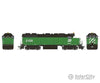 Rapido Trains Ho 38531 Emd Gp38 Low Nose - Sound And Dcc Burlington Northern #2177 (Cascade Green