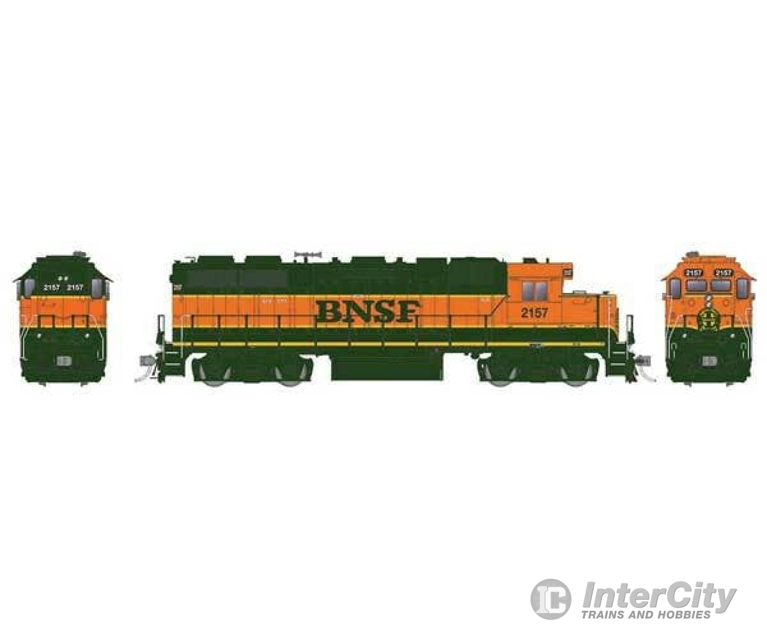 Rapido Trains Ho 38536 Emd Gp38 Low Nose - Sound And Dcc Burlington Northern Santa Fe #2172 (H1