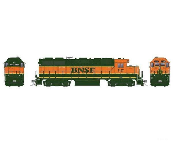 Rapido Trains Ho 38536 Emd Gp38 Low Nose - Sound And Dcc Burlington Northern Santa Fe #2172 (H1