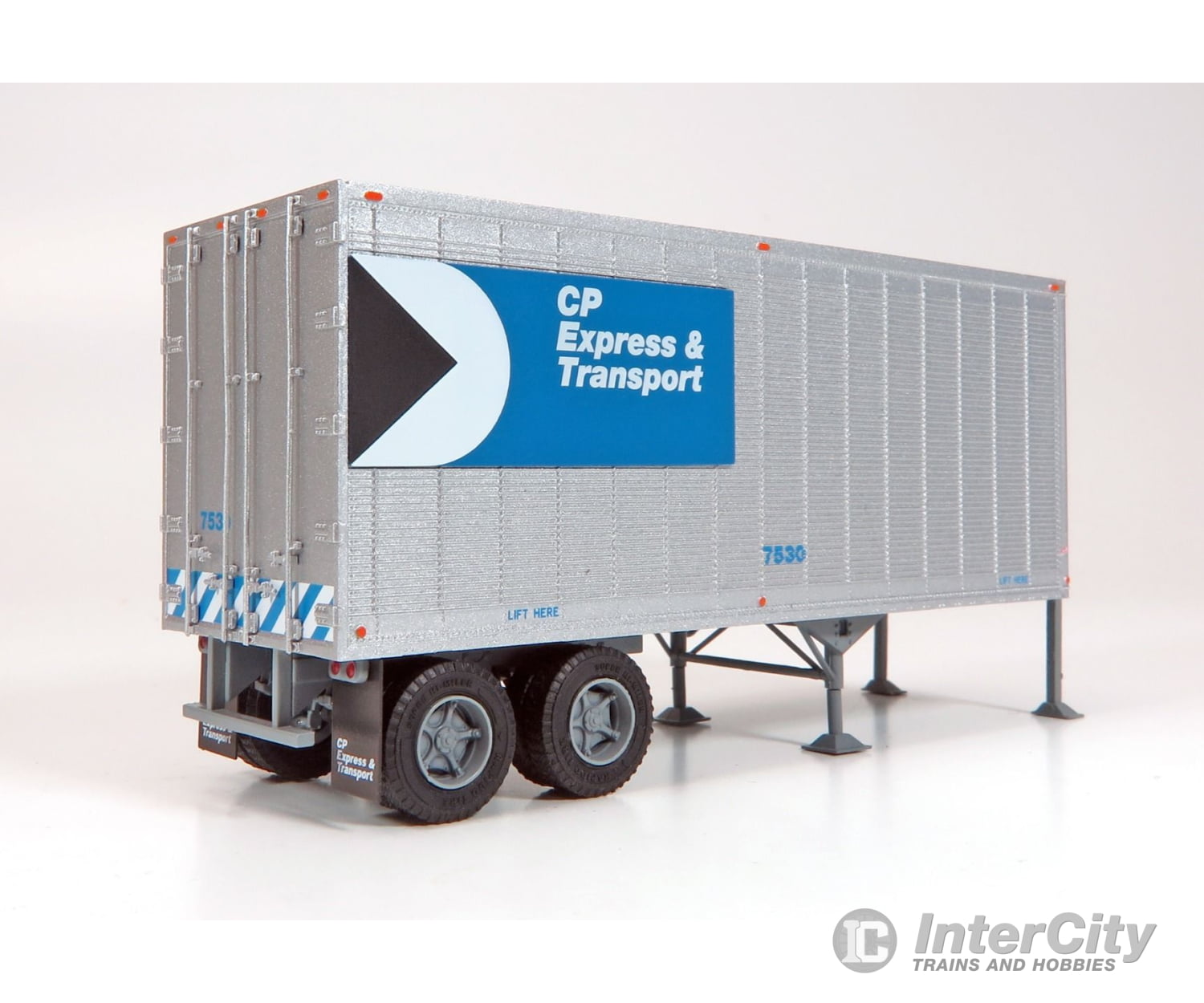 Rapido Trains Ho 403073 26’ Can - Car Dry Van Trailer - Assembled - - Cp Express #7530 (Silver