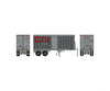 Rapido Trains Ho 403091 26’ Can - Car Dry Van Trailer With Side Door - Assembled - - Cn Express