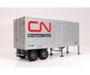 Rapido Trains Ho 403091 26’ Can - Car Dry Van Trailer With Side Door - Assembled - - Cn Express