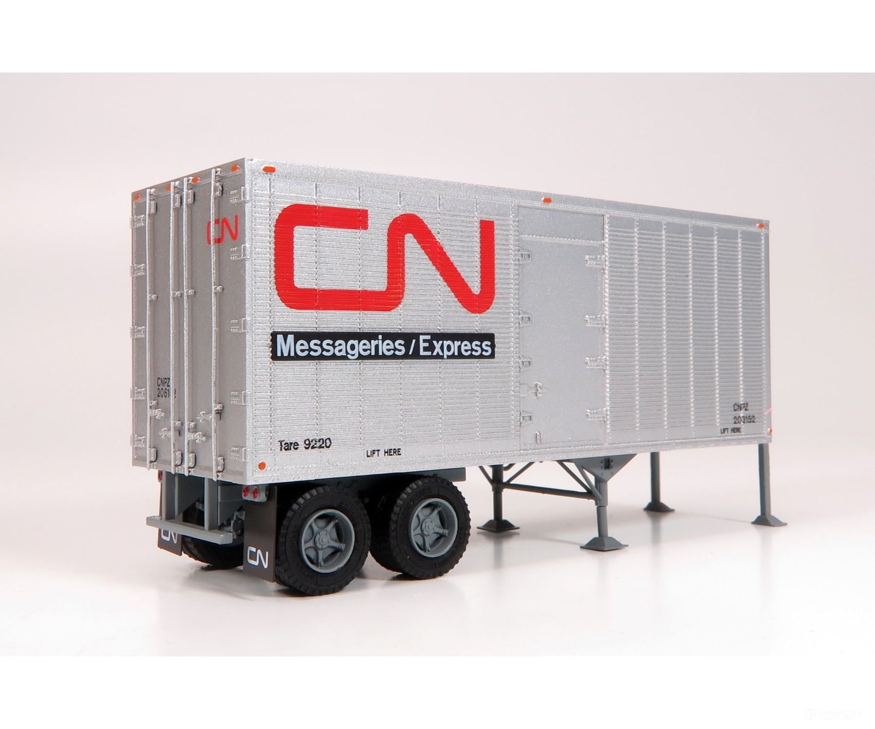 Rapido Trains Ho 403091 26’ Can - Car Dry Van Trailer With Side Door - Assembled - - Cn Express