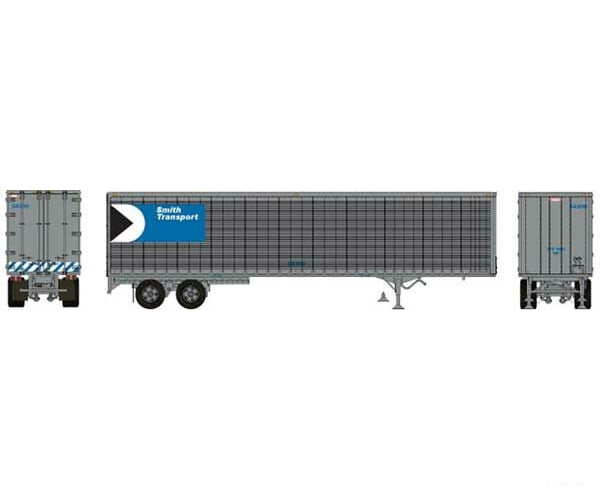 Rapido Trains Ho 403096 45’ Trailmobile Dry Van Trailer Smith Transport #58371 Cars & Trucks