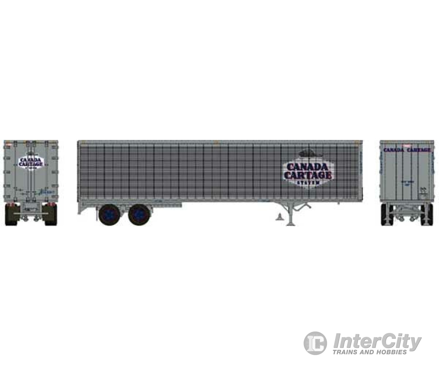 Rapido Trains Ho 403107 45’ Trailmobile Dry Van Trailer Canada Cartage #428L45Ht Cars & Trucks