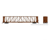 Rapido Trains N Scale Nsc 73 Centerbeam Flatcar Cn Brown # 623298 Freight Cars