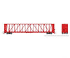 Rapido Trains N Scale Nsc 73 Centerbeam Flatcar Cp Rail Red # 318009 Freight Cars