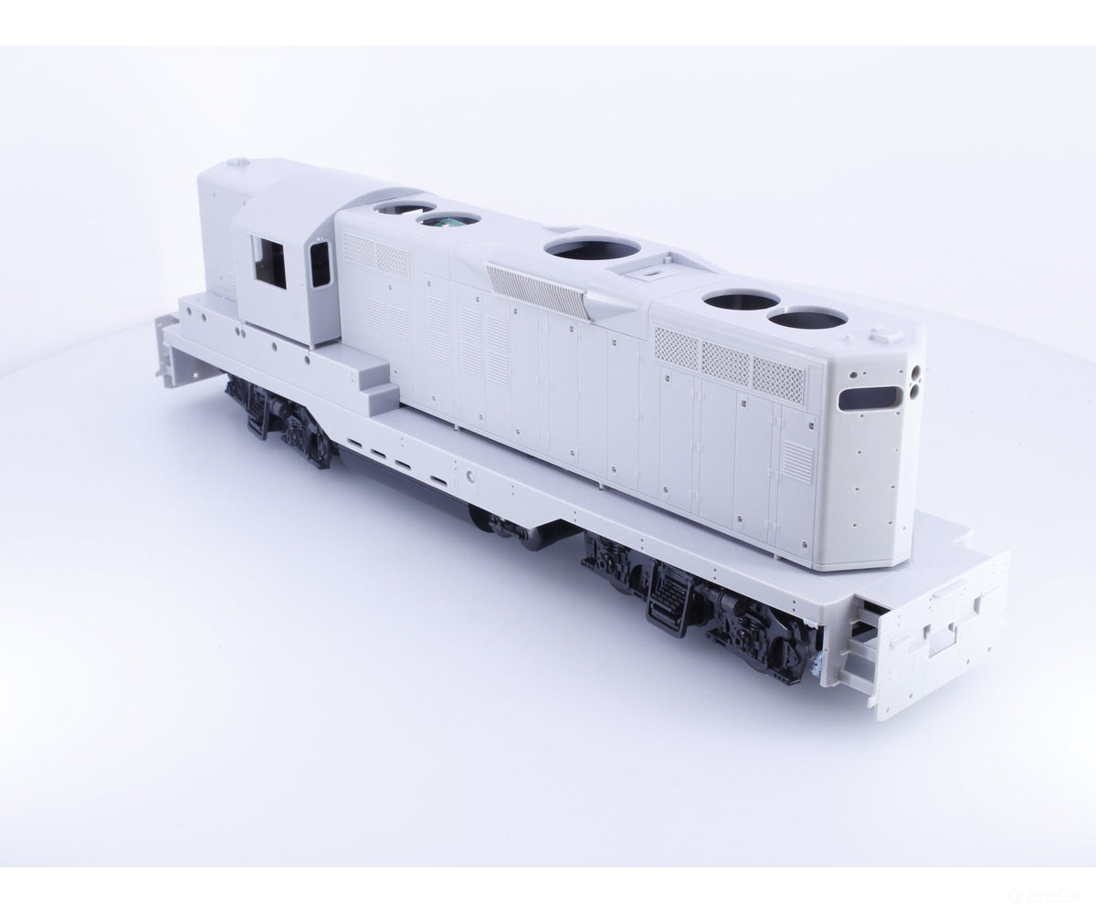 Red Caboose GP9O O GP-9 Diesel Locomotive RC-1 with Dynamic Brake Kit 2 Rail Undecorated Analog DC - Locomotives