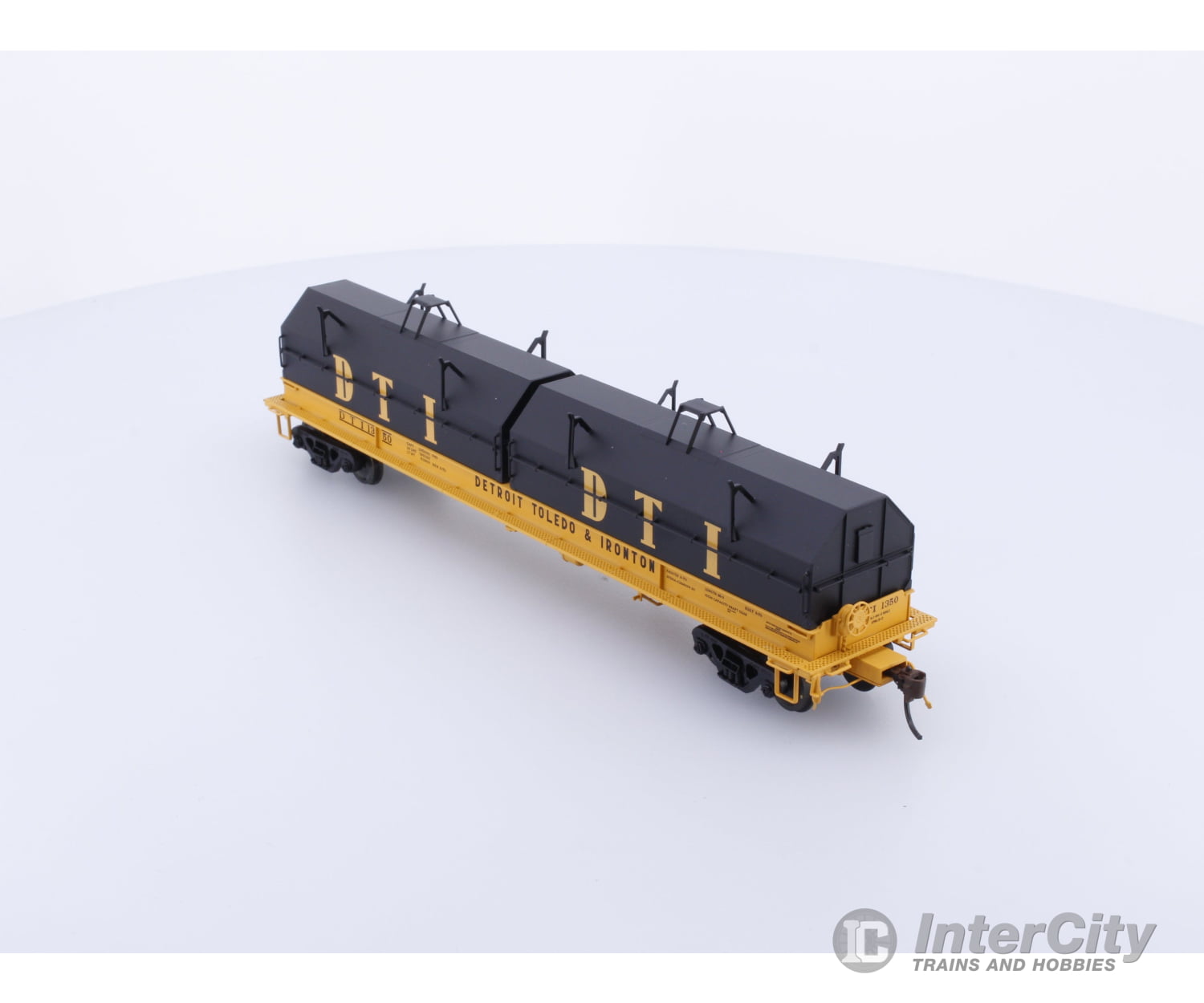 Red Caboose RR-32526-1 HO 100 Ton Evans Coil Car Detroit Toledo and Ironton (DTI) 1350 Freight Cars