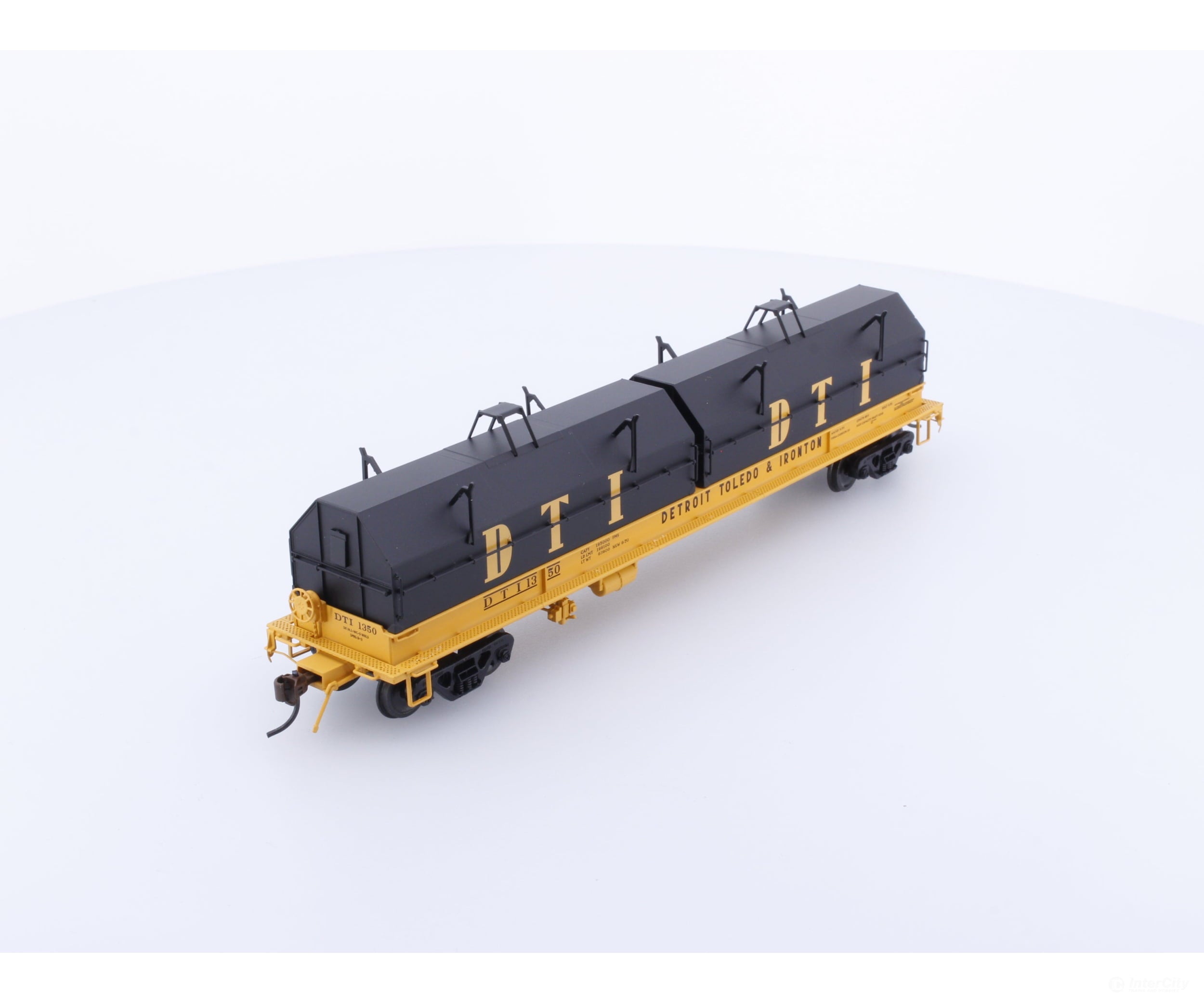 Red Caboose RR-32526-1 HO 100 Ton Evans Coil Car Detroit Toledo and Ironton (DTI) 1350 Freight Cars