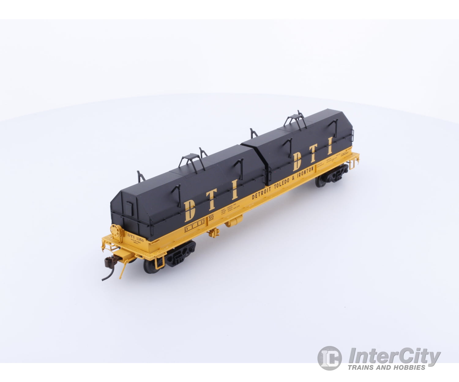 Red Caboose RR-32526-1 HO 100 Ton Evans Coil Car Detroit Toledo and Ironton (DTI) 1350 Freight Cars