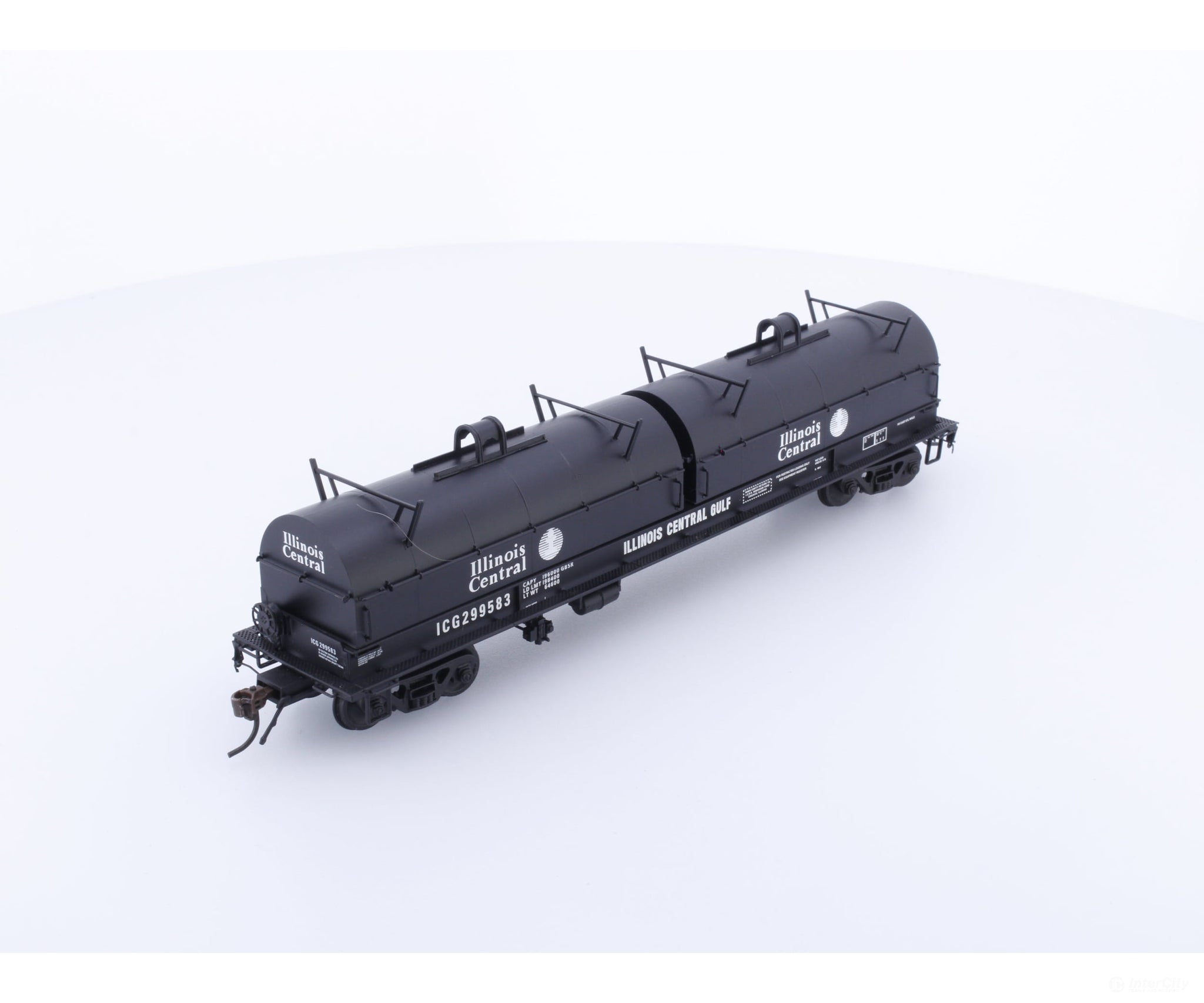 Red Caboose RR-32539-12 HO 100 Ton Evans Coil Car Illinois Central (IC) 299583 Freight Cars