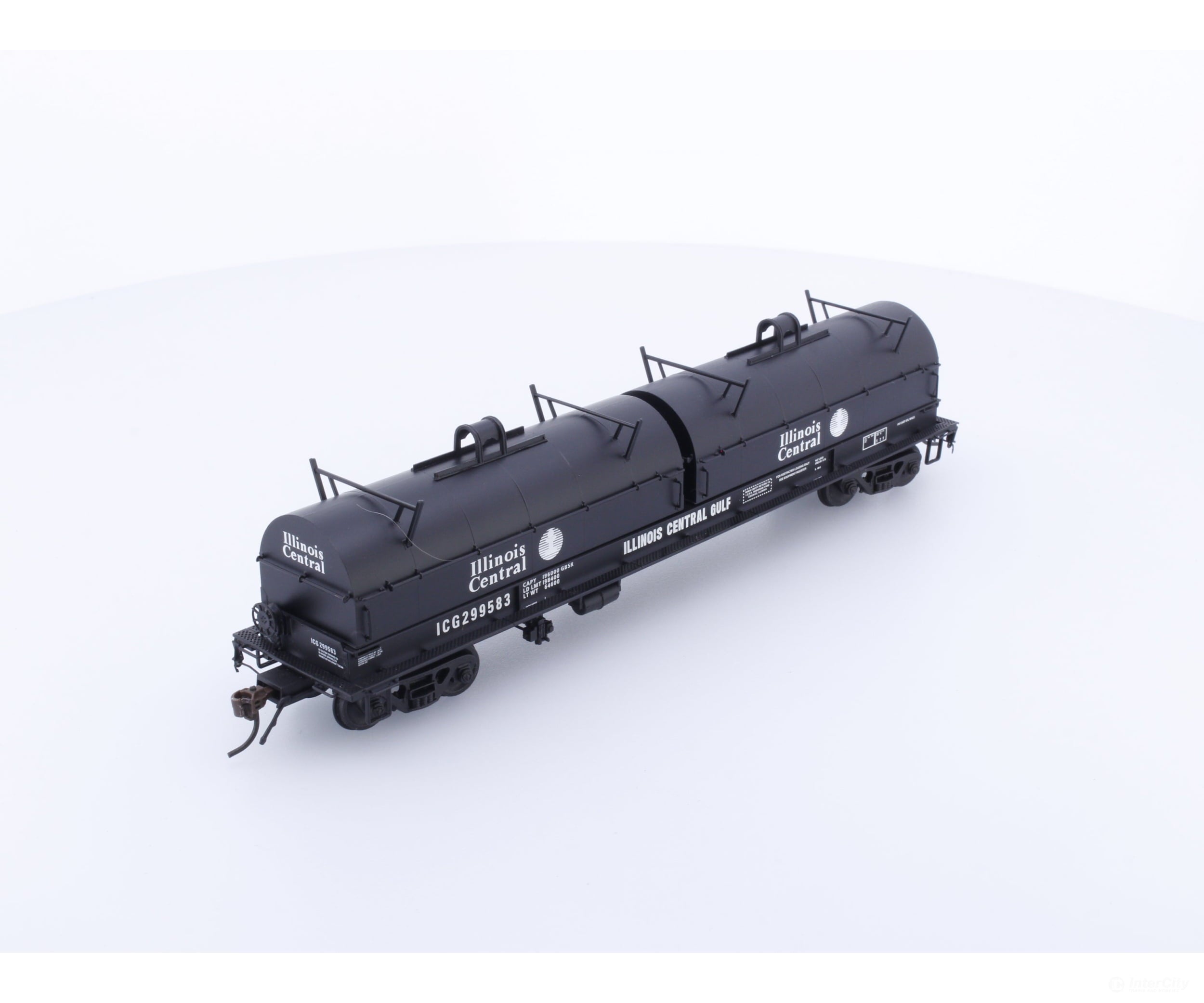 Red Caboose RR-32539-12 HO 100 Ton Evans Coil Car Illinois Central (IC) 299583 Freight Cars