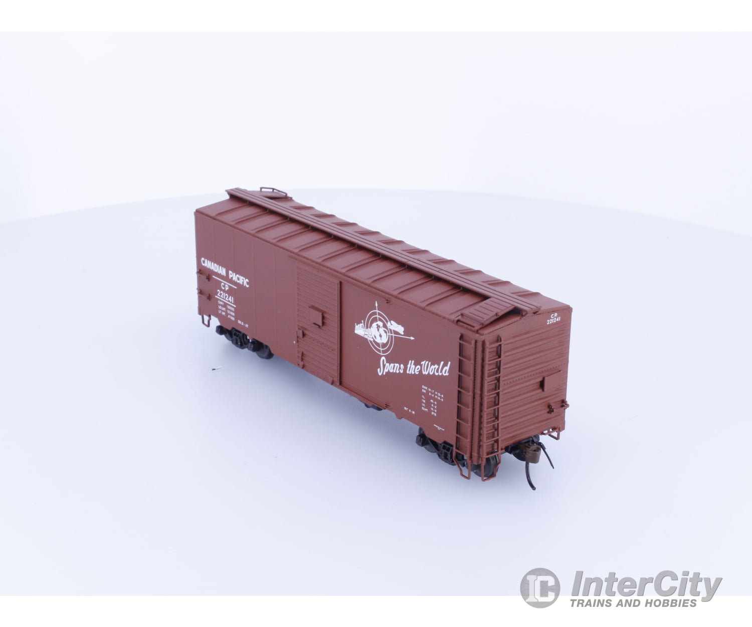 Red Caboose RR-38009-12 HO 40’ 1937 AAR Single Door Boxcar Canadian Pacific (CP) 221241 Freight Cars