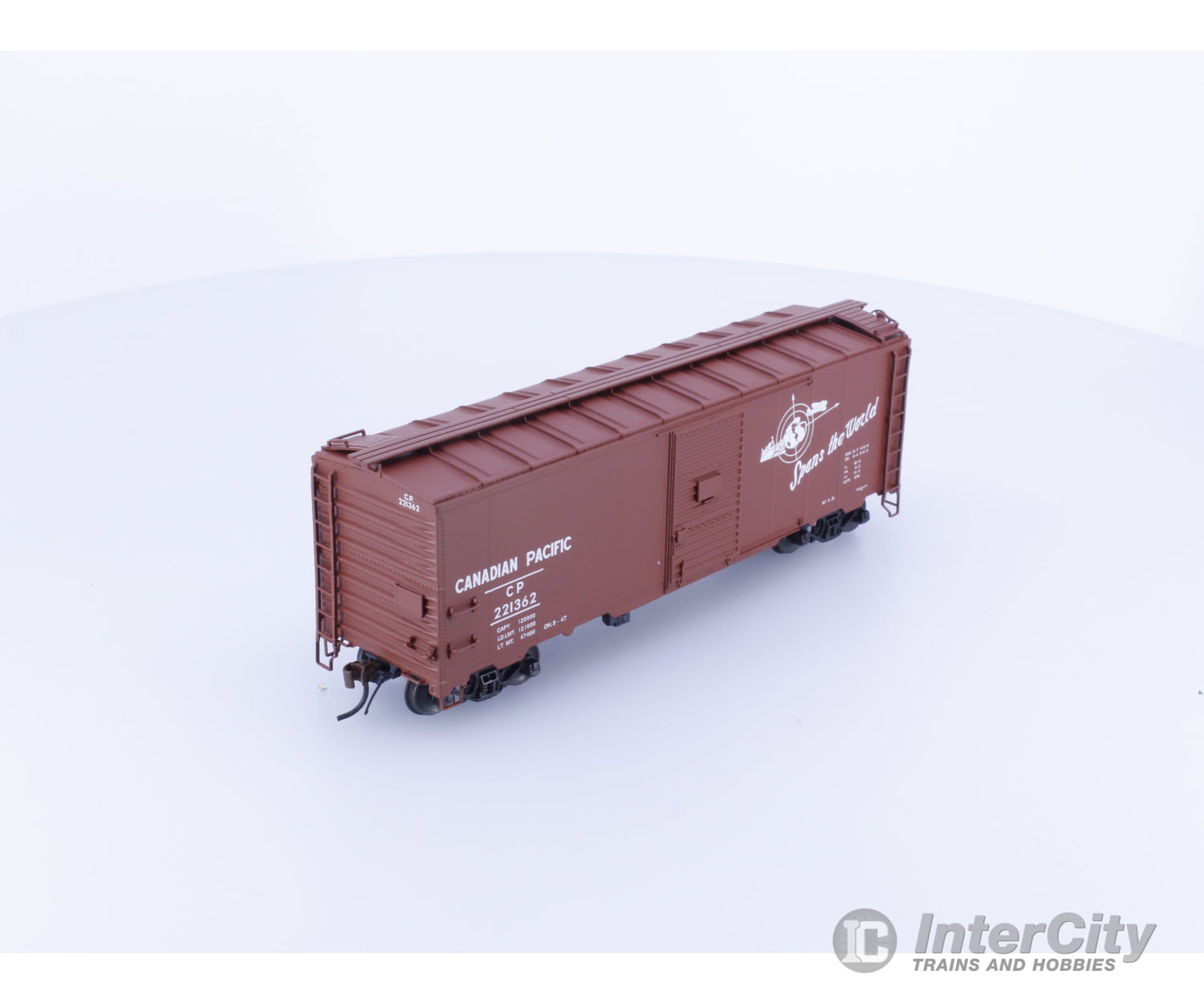 Red Caboose RR-38009-14 HO 1937 AAR Single Door Box Car Canadian Pacific (CP) 221362 Freight Cars