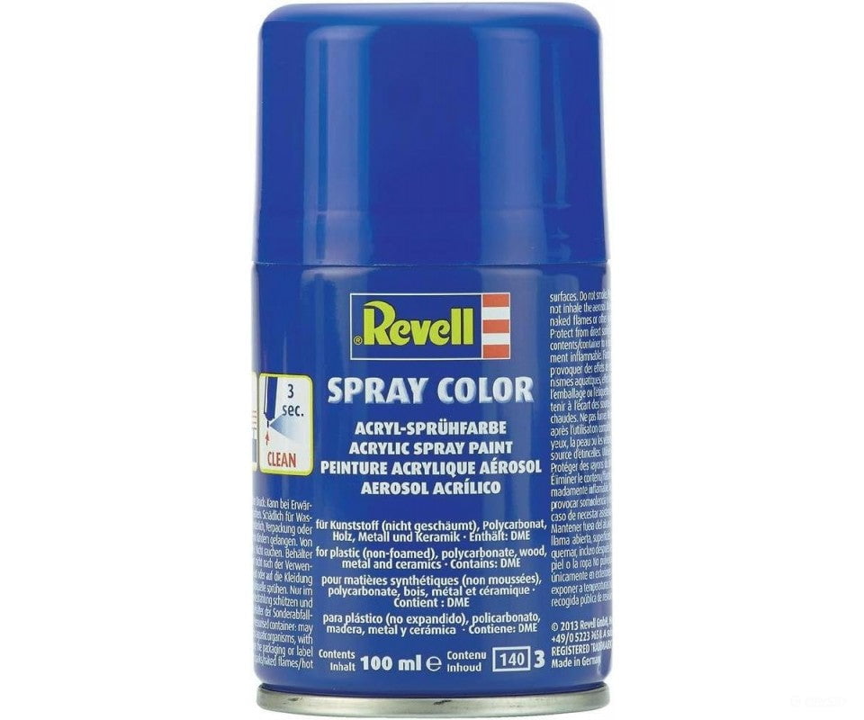 Revell 34102 Clear ’Matt’ Spray Color Acrylic Aerosol - 100ml - Paint