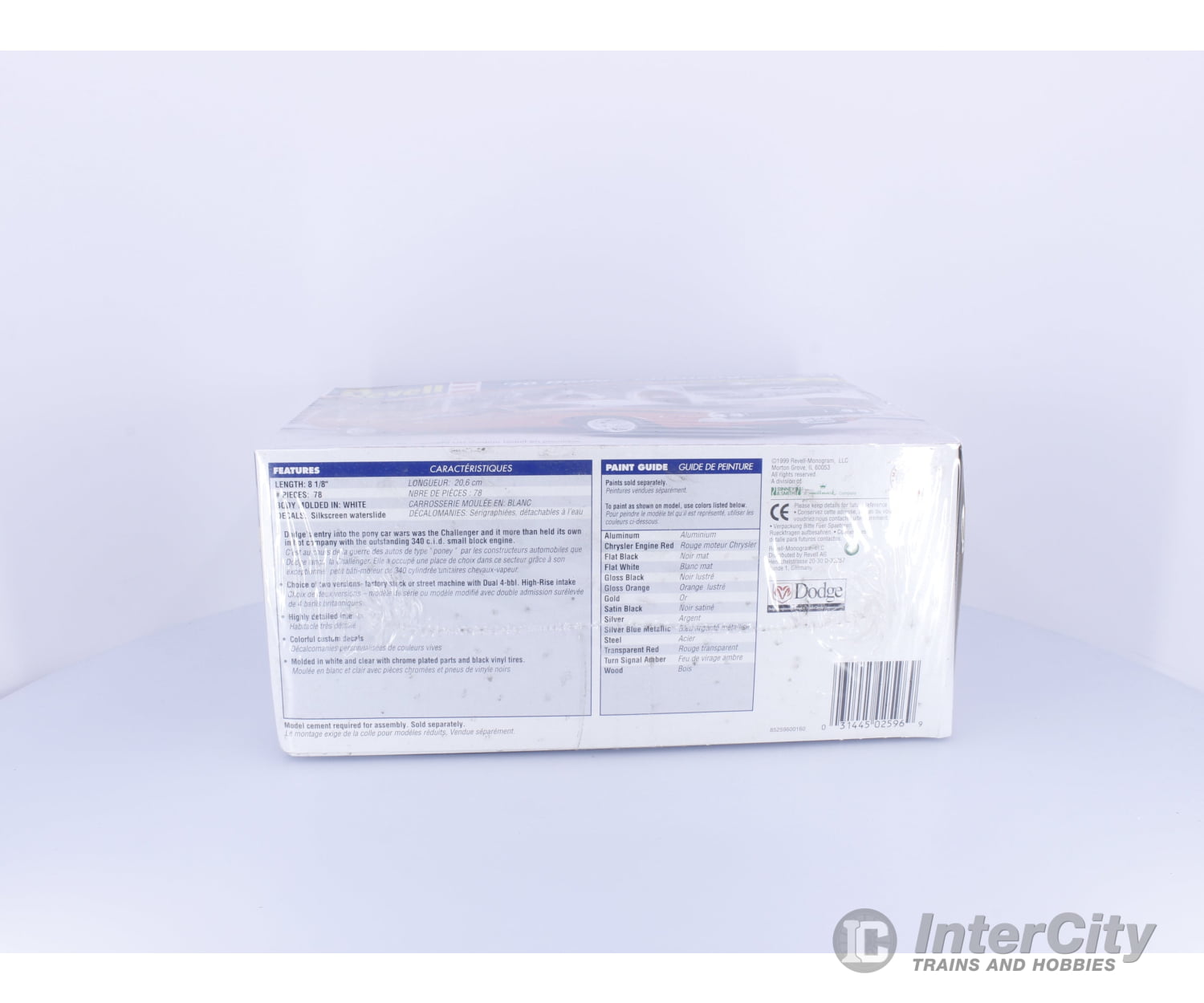 Revell 85-2596 G 1970 Dodge Challenger 2’n 1 Plastic Model Kit 1/25 Plastic Car Model Kits