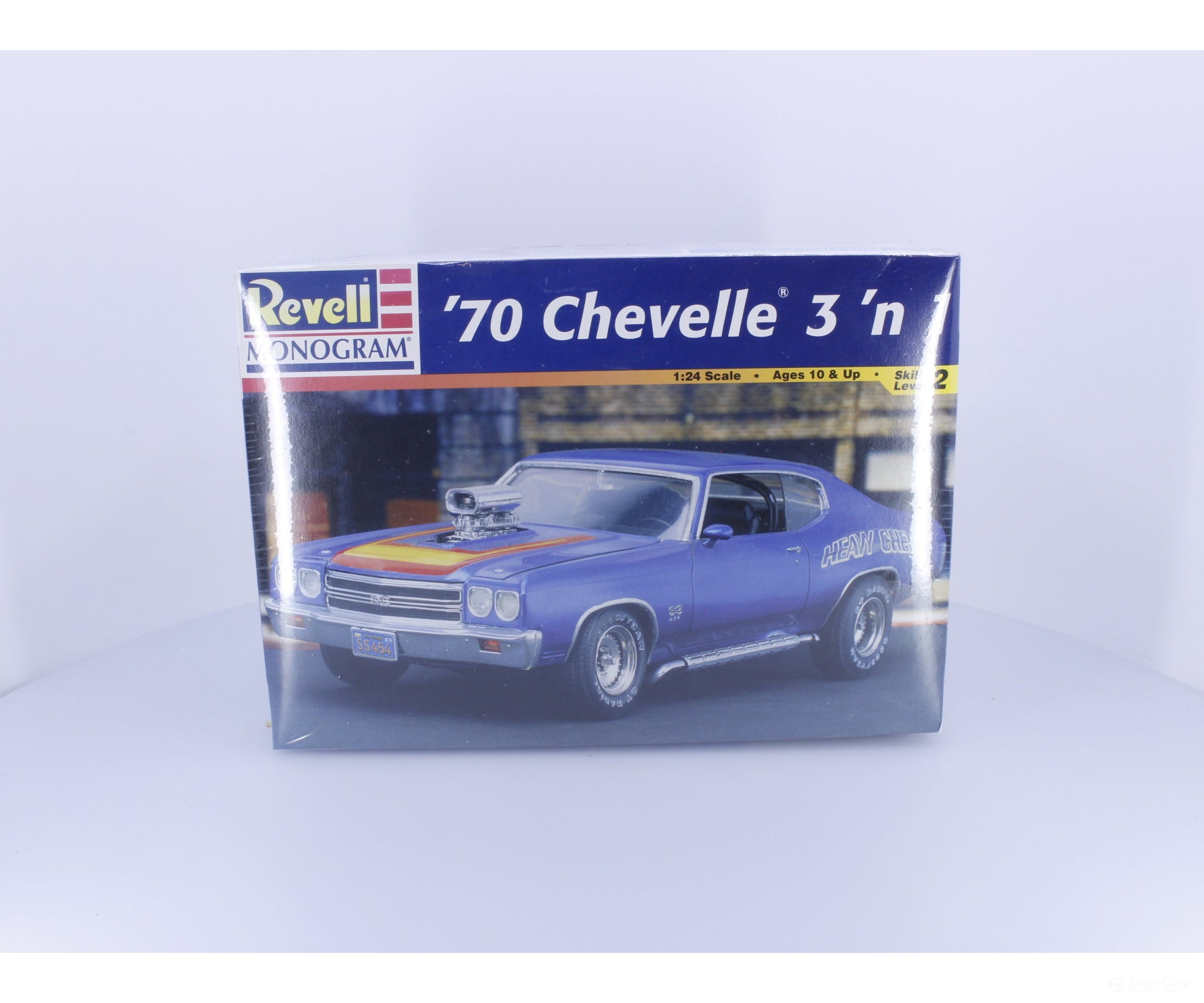Revell 85-2715 G 1970 Chevrolet Chevelle 3’n1 Plastic Model Kit 1/25 (#2) Plastic Car Model Kits
