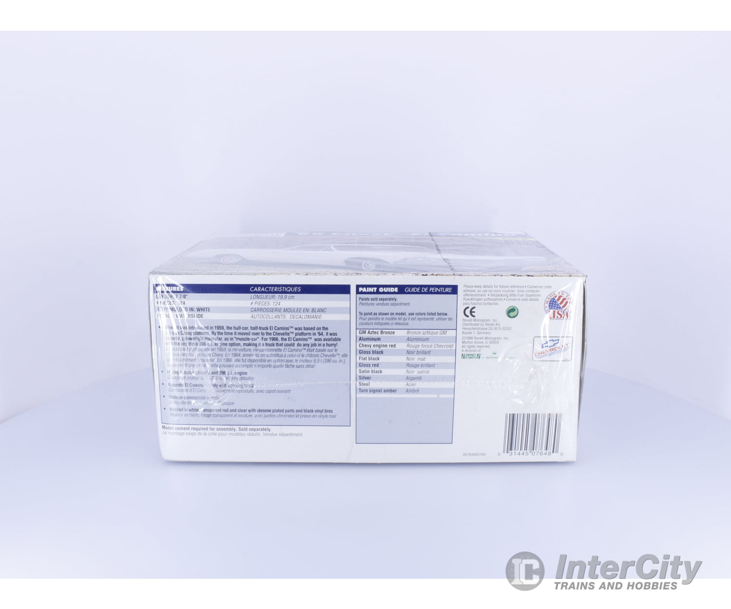 Revell 85-7648 G 1966 Chevrolet El Camino Plastic Model Kit 1/25 Plastic Car Model Kits