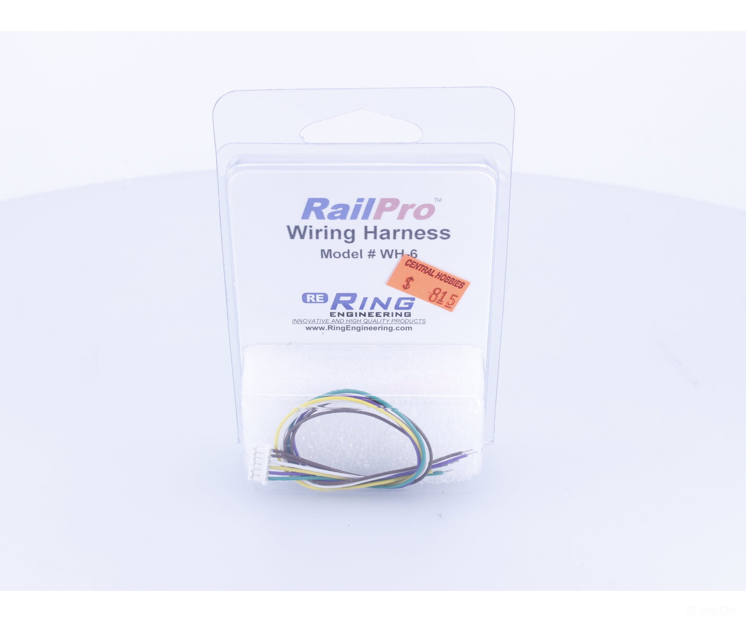 Ring Engineering WH6 RailPro(tm) Command Control Component -- Wiring Harness with 6 Pin Connector - DCC Accessories