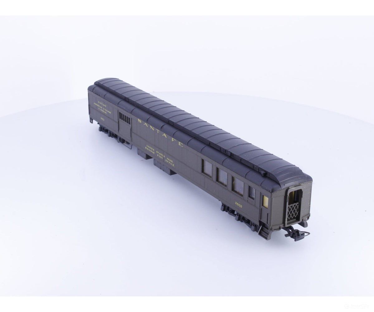 Rivarossi 2716 HO Postal and Baggage Car Atchison Topeka and Santa Fe (ATSF) 2602 - Passenger Cars