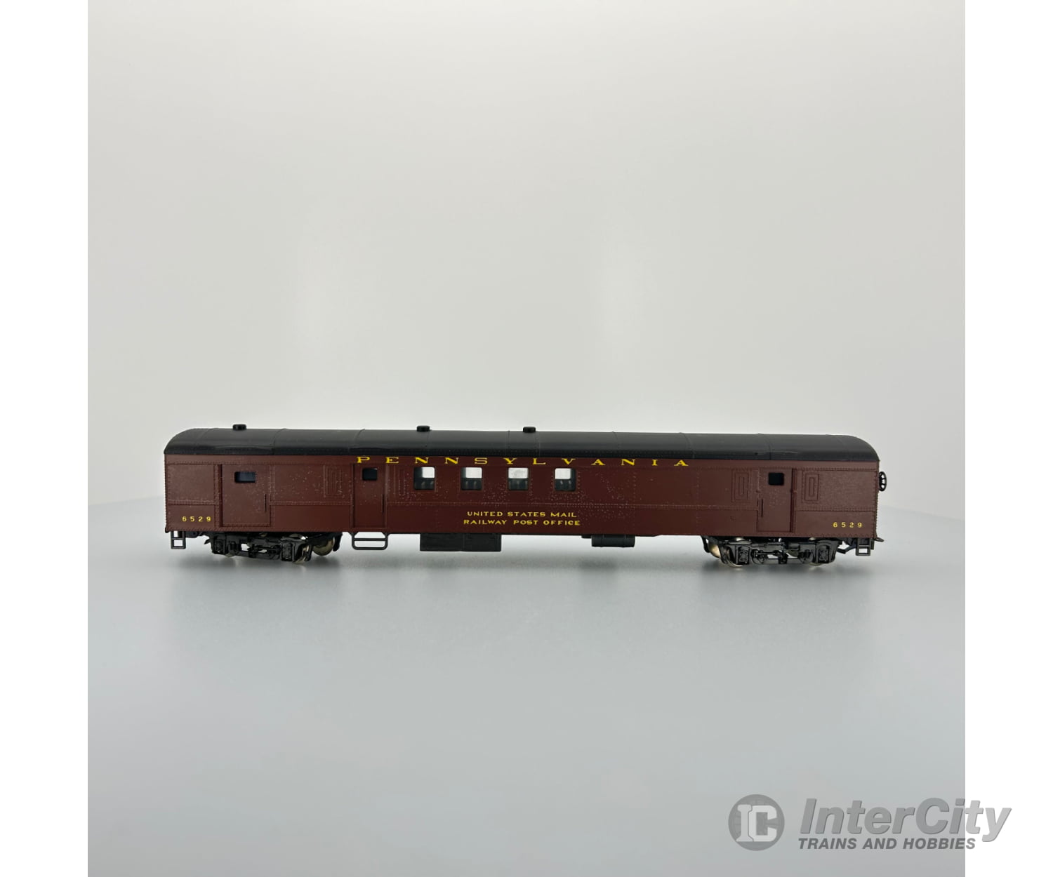 Rivarossi 2742 Streamlined Post Office Car #6529 Of The Pennsylvania Railroad Passenger Cars