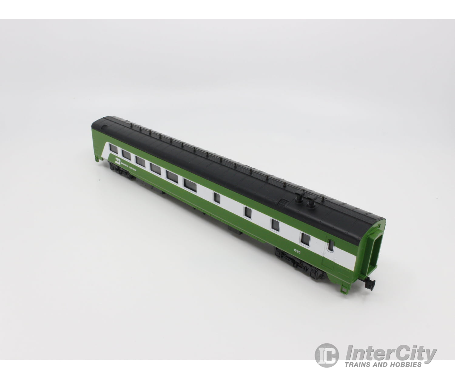 Rivarossi 2756/0 Ho Passenger Car Burlington Northern (Bn) 1296 (1) Cars