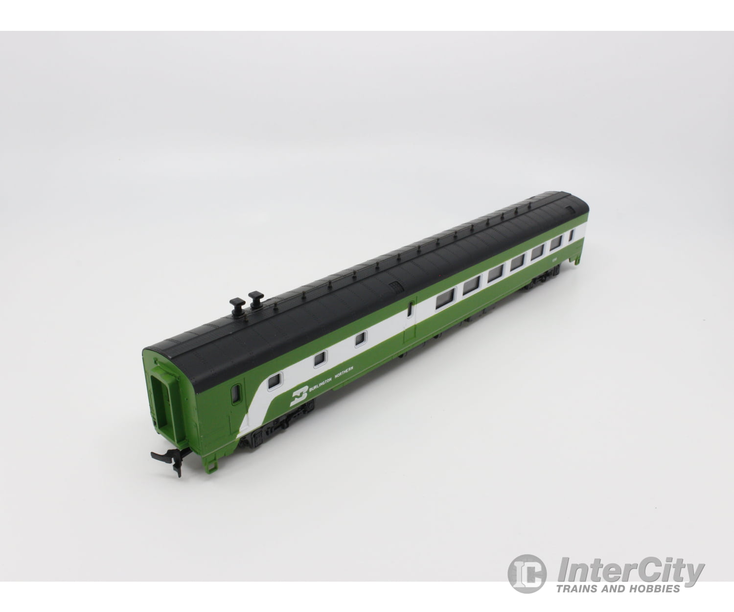 Rivarossi 2756/0 Ho Passenger Car Burlington Northern (Bn) 1296 (2) Cars