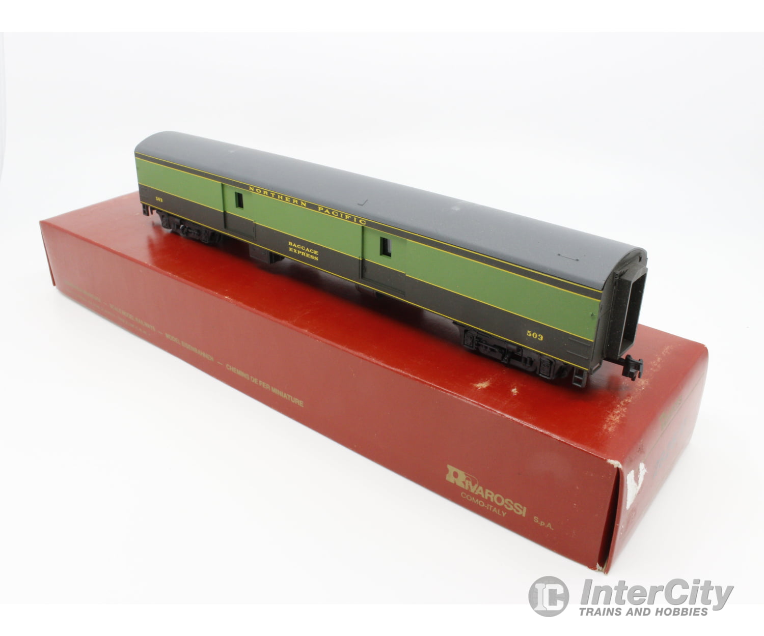 Rivarossi 2825/0 Ho Baggage Passenger Car Northern Pacific (Np) 503 Cars