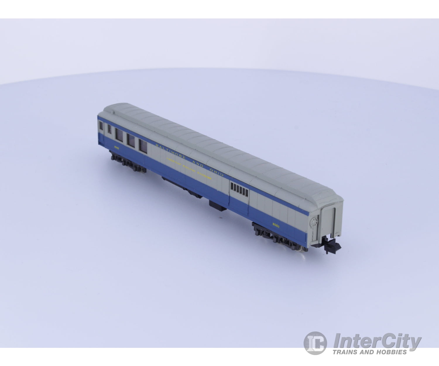 Rivarossi 9533 N Carrozza Combine Baltimore and Ohio (BO) 2003 (#1) Passenger Cars