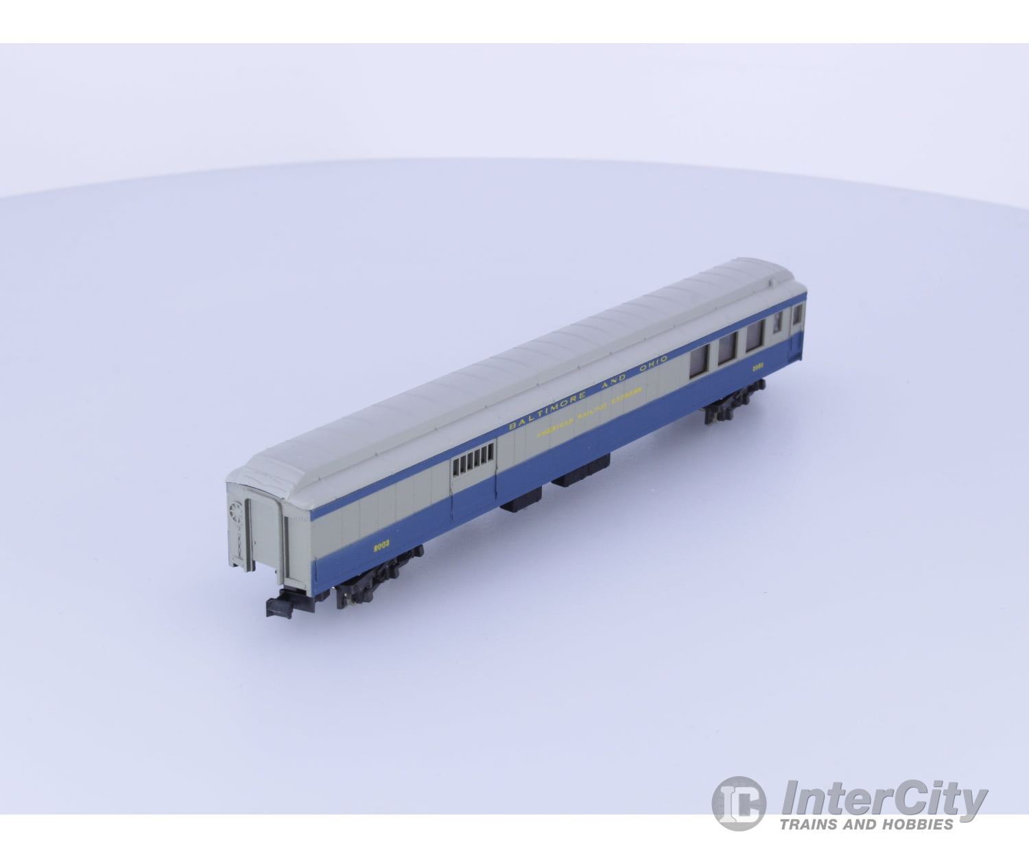 Rivarossi 9533 N Carrozza Combine Baltimore and Ohio (BO) 2003 (#2) Passenger Cars