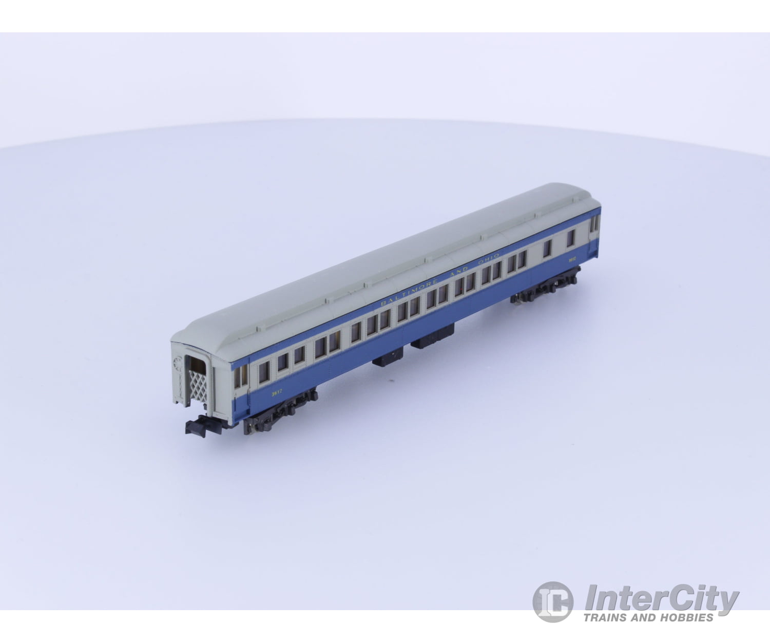 Rivarossi 9536 N Carrozza Pullman Baltimore and Ohio (BO) 3612 Passenger Cars