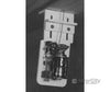 Rix Products 1 Switch Machine Mounting Bracket -- Rix-Rax Track Accessories