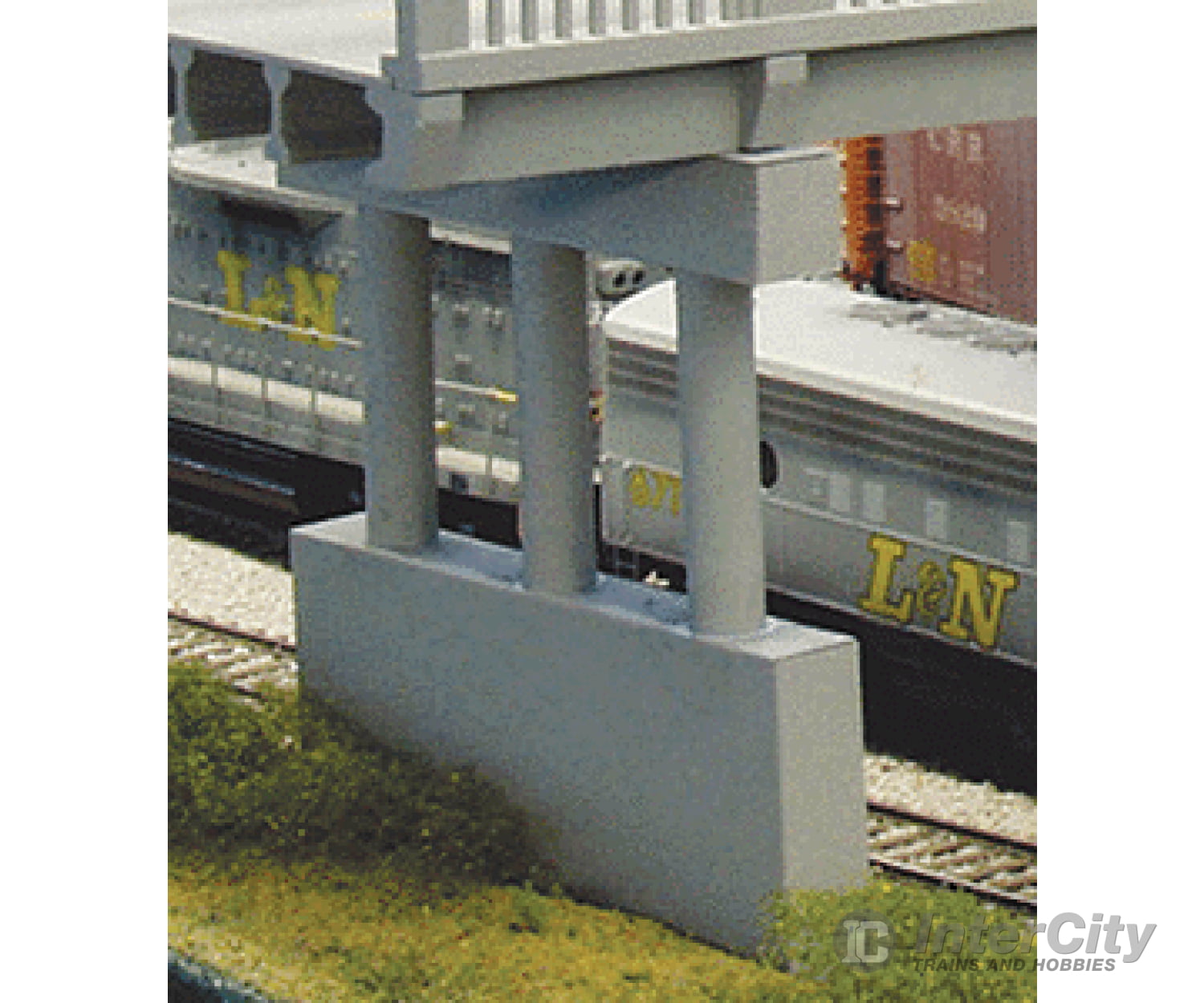 Rix Products 150 Overpass Parts -- Modern Highway Pier Tunnels & Bridges