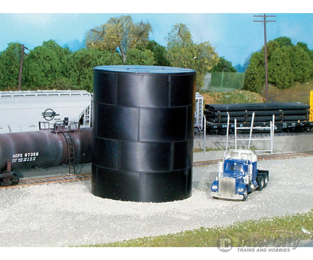 Rix Products 500 Flat Top Water/Oil Tank -- Kit - Scale Height 29 8.8M Structures