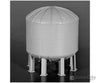 Rix Products 520 Elevated Tank - Kit -- Scale Diameter 24 7.3M Height 30 9.1M Structures