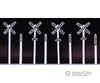 Rix Products 660 Crossbuck And Milepost Set Signals & Catenary