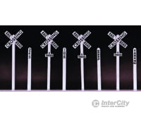 Rix Products 660 Crossbuck And Milepost Set Signals & Catenary