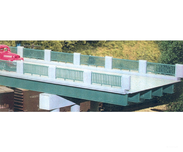 Rix Products 125 Steel Overpass I-Beams Pkg(10) -- 50 Tunnels & Bridges