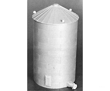Rix Products 305 Grain Bin W/30-Degree Peaked Top -- Scale Height 44 13.4M Structures